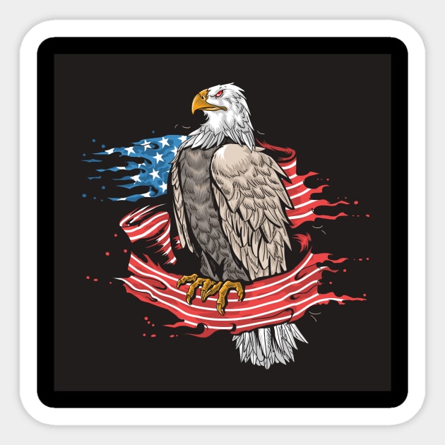 American eagle Sticker by lemirbashir